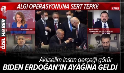 Başkan Erdoğan-Biden görüşmesi üzerinden kirli algı operasyonu! 95 IQ altındakilerin bir ürünü!