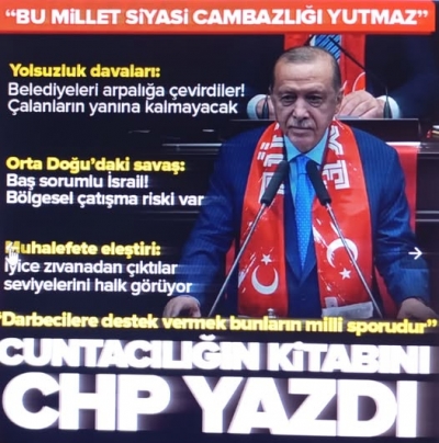 Başkan Erdoğan: Bu ülkede darbeciliğin kitabını CHP yazmıştır