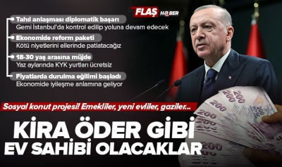 Başkan Erdoğan: Cumhuriyet tarihinin en büyük sosyal konut hamlesini başlatıyoruz 