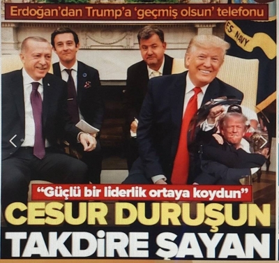Başkan Erdoğan, Donald Trump ile telefonda görüştü: Suikast girişimine kınama! 