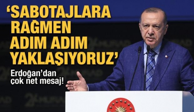 Başkan Erdoğan: Dünya yeni bir döneme giriyor, bu treni kaçırmayacağız