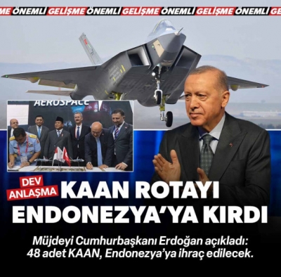 Başkan Erdoğan duyurdu! Endonezya'ya 48 adet Milli Muharip Uçak KAAN ihracı | KAAN'ın özellikleri neler?