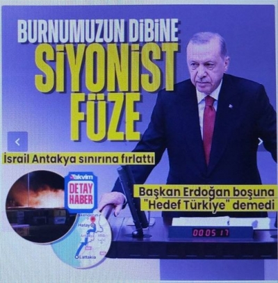 Başkan Erdoğan 'Gözünü Türkiye’ye dikecek' demişti! İsrail Hatay’a bir saat uzaklıktaki Lazkiye’yi vurdu 