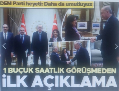 Başkan Erdoğan ile DEM heyetinin temasında neler yaşandı? İşte PKK'nın feshi için işaret edilen tarih