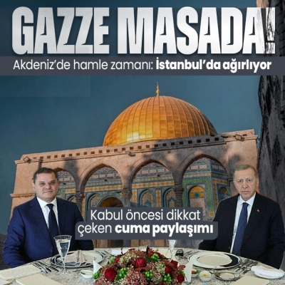 Başkan Erdoğan ile Libya Başbakanı Abdulhamid Dibeybe arasında kritik görüşme