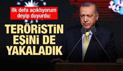 Başkan Erdoğan: İlk kez açıklıyorum Bağdadi'nin hanımını yakaladık..