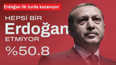Başkan Erdoğan ilk turda kazanıyor