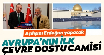 Başkan Erdoğan İngiltere'deki Cambridge Camisi'ni açtı....
