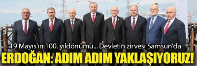 Başkan Erdoğan: İsmi, bayrağı, coğrafyası değişmiş olsa da bizim devletimiz hep tektir.