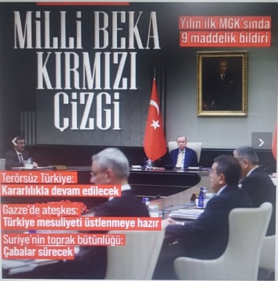 Başkan Erdoğan liderliğinde yılın ilk MGK'sı sona erdi!