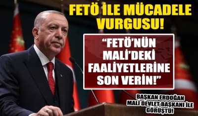 Başkan Erdoğan Mali Devlet Başkanı Goita ile görüştü! Kritik FETÖ vurgusu..