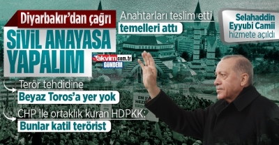 Başkan Erdoğan: 'Milletimizin geleceğinde eli kanlı canilerin cirit attığı bir Türkiye fotoğrafına asla yer yok'