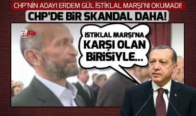 Son dakika: Başkan Erdoğan'dan İstiklal Marşı'nı okumayan Erdem Gül'e sert tepki..