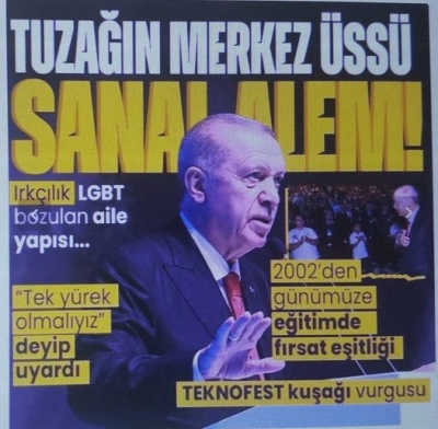 Başkan Erdoğan: Oyun platformları gençlerimizi zehirliyor