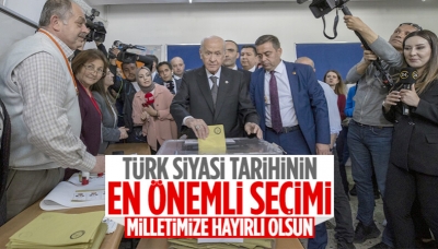 Başkan Erdoğan oyunu kullandı: Sonuçların Türk demokrasisi için hayırlı olmasını diliyorum 