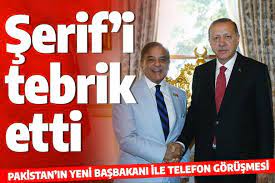  Başkan Erdoğan, Pakistan Başbakanı Şerif ile görüştü