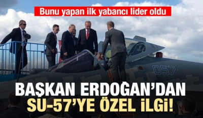 Başkan Erdoğan Rusya'da Su-57'yi inceledi! Rus Su-57 mi, Amerikan F-35 mi daha güçlü? İşte özellikleri.