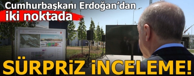 .Başkan Erdoğan Sancaktepe ve Yeşilköy'deki pandemi hastanelerini inceledi.