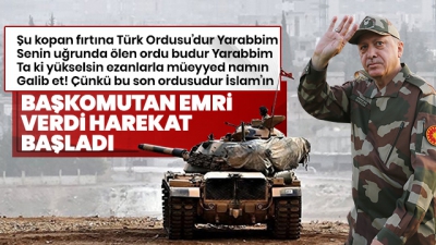 Başkan Erdoğan talimatı verdi, Barış Pınarı Harekatı başladı... İşte dakika dakika son gelişmeler.