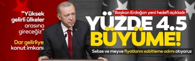 Başkan Erdoğan: Türkiye 13 yıldır aralıksız büyüyor