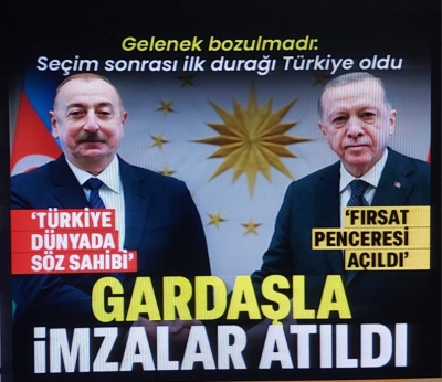 Başkan Erdoğan ve Azerbaycan Cumhurbaşkanı Aliyev'den ortak basın toplantısı: Türk dünyası birleşmeli 