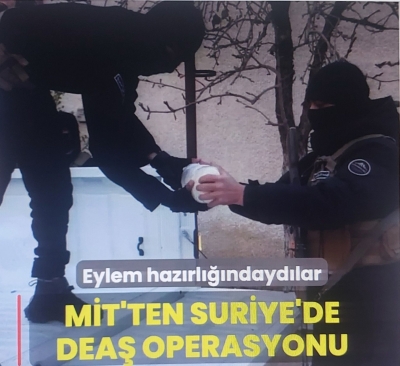 MİT'ten Suriye'de DEAŞ operasyonu! Şam'ı kana bulamak isteyen 3 terörist yakalandı