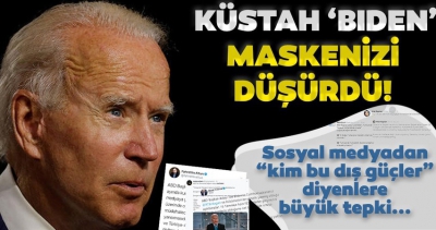 Başkan Erdoğan ve Türkiye'yi hedef almıştı! ABD'li Joe Biden'a CHP, PKK ve FETÖ dışında tepki yağdı.