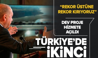 Başkan Erdoğan Yeni Tohma Köprüsü'nü hizmete açtı