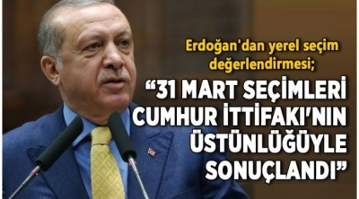  Başkan Erdoğan yerel seçim sonrası AK Parti teşkilatına ve seçmenine seslendi: Biz bitti demeden bitmez