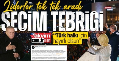 Başkan Erdoğan’a dünya liderlerinden tebrik telefonu