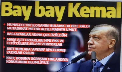 Başkan Erdoğan'dan 6'lı koalisyonun ortak mutabakat metnine tepki: Bunlar vaatleriyle Batı'ya selam veriyor  