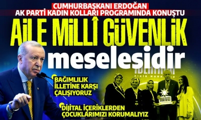 Başkan Erdoğan'dan ailelere sosyal medya uyarısı: Çocuklarımızı korumalıyız