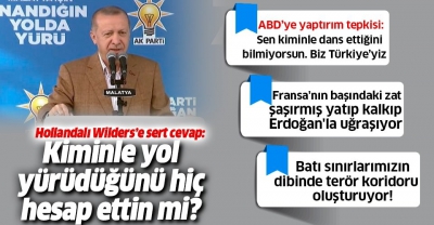 Başkan Erdoğan'dan AK Parti Malatya 7. Olağan İl Kongresi'nde önemli açıklamalar.
