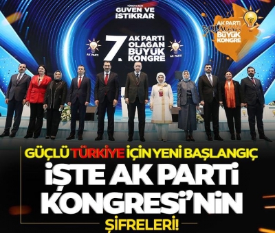 Başkan Erdoğan'dan AK Parti’nin 7. Olağan Kongresi’nde tarihi mesajlar: 2023 Cumhur İttifakı'nın yeni bir zafer yılı olacak 