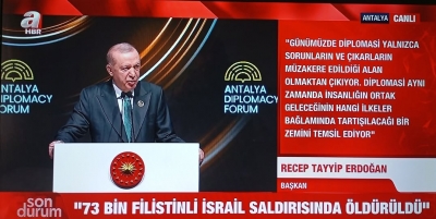 Başkan Erdoğan'dan Antalya'da önemli mesajlar: Türkiye müzakere desteğine hazır