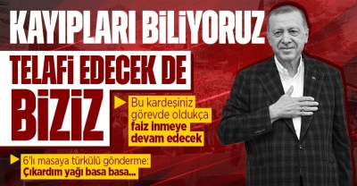 Başkan Erdoğan'dan Balıkesir'de net faiz mesajı! Kimse akıl vermesin faiz inmeye devam edecek