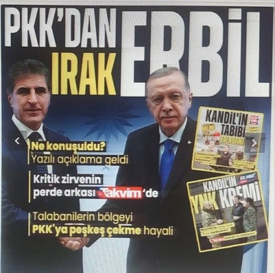 Başkan Erdoğan'dan Barzani görüşmesi sonrası açıklama! 'İsrail bölgesel savaş çıkarabilir'