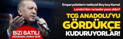 Başkan Erdoğan'dan coşkulu miting! Kılıçdaroğlu'na sert sözler: Bizi ağababalarına sor!