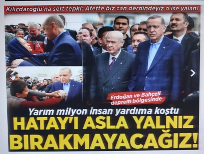 Başkan Erdoğan'dan deprem bölgesinde önemli açıklamalar: Hatay'ı asla yalnız bırakmayacağız