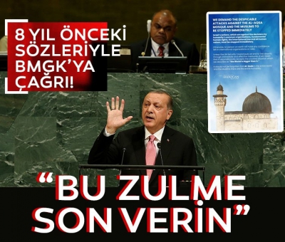 Başkan Erdoğan'dan dünyaya İsrail çağrısı: Derhal durdurulmalıdır 