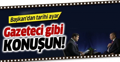 Başkan Erdoğan'dan FOX News sunucusuna tarihi ayar: 