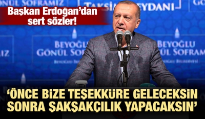 Başkan Erdoğan'dan, 'Geleneksel Beyoğlu İftarı'nın ardından önemli açıklamalar..