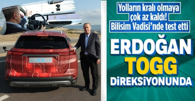 Başkan Erdoğan’dan heyecanlandıran videolu paylaşım: Bir Togg hatırası...
