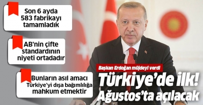 Başkan Erdoğan'dan hidroelektrik üretim tesisleri açılış töreninde önemli açıklamalar.