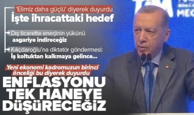 Başkan Erdoğan'dan İhracatın Şampiyonları Ödül Töreni'nde önemli açıklamalar