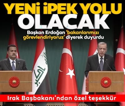 Başkan Erdoğan'dan Irak Başbakanı'na terörle mücadele mesajı: Her türlü iş birliğine hazırız