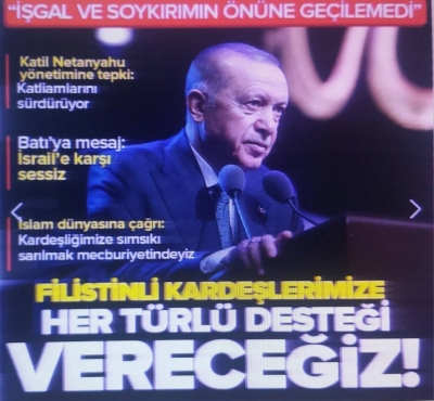 Başkan Erdoğan'dan İslam dünyasına birlik çağrısı: Kur'an ve sünnetin ışığında yeni bir sayfa açmamız icap ediyor