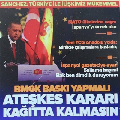 Başkan Erdoğan'dan İspanyol gazetecinin Demirtaş sorusuna çok sert tepki: Başını sallama...