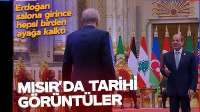 Başkan Erdoğan'dan Kahire'de diplomasi trafiği! Peş peşe kritik temaslar