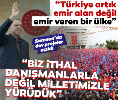 Başkan Erdoğan'dan Kılıçdaroğlu'na Jeremy Rifkin göndermesi: Biz bu yollarda ithal danışmanlarla yürümedik